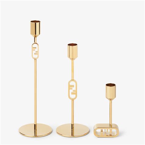 Fendi O’Lock Candle Holder Set